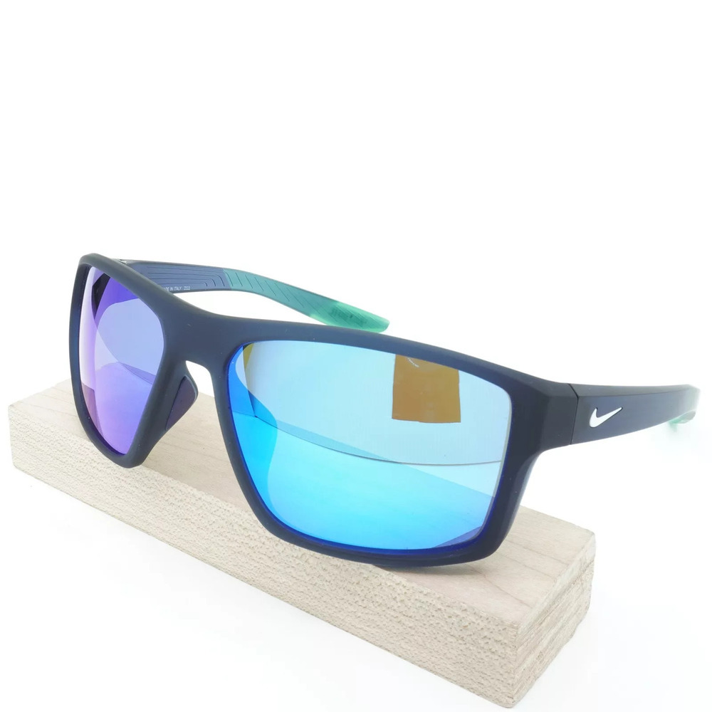 NWT Nike BRAZEN-FURY-M-MI-DC3292-410-60 Matte Midnight Shield 60mm Sunglasses